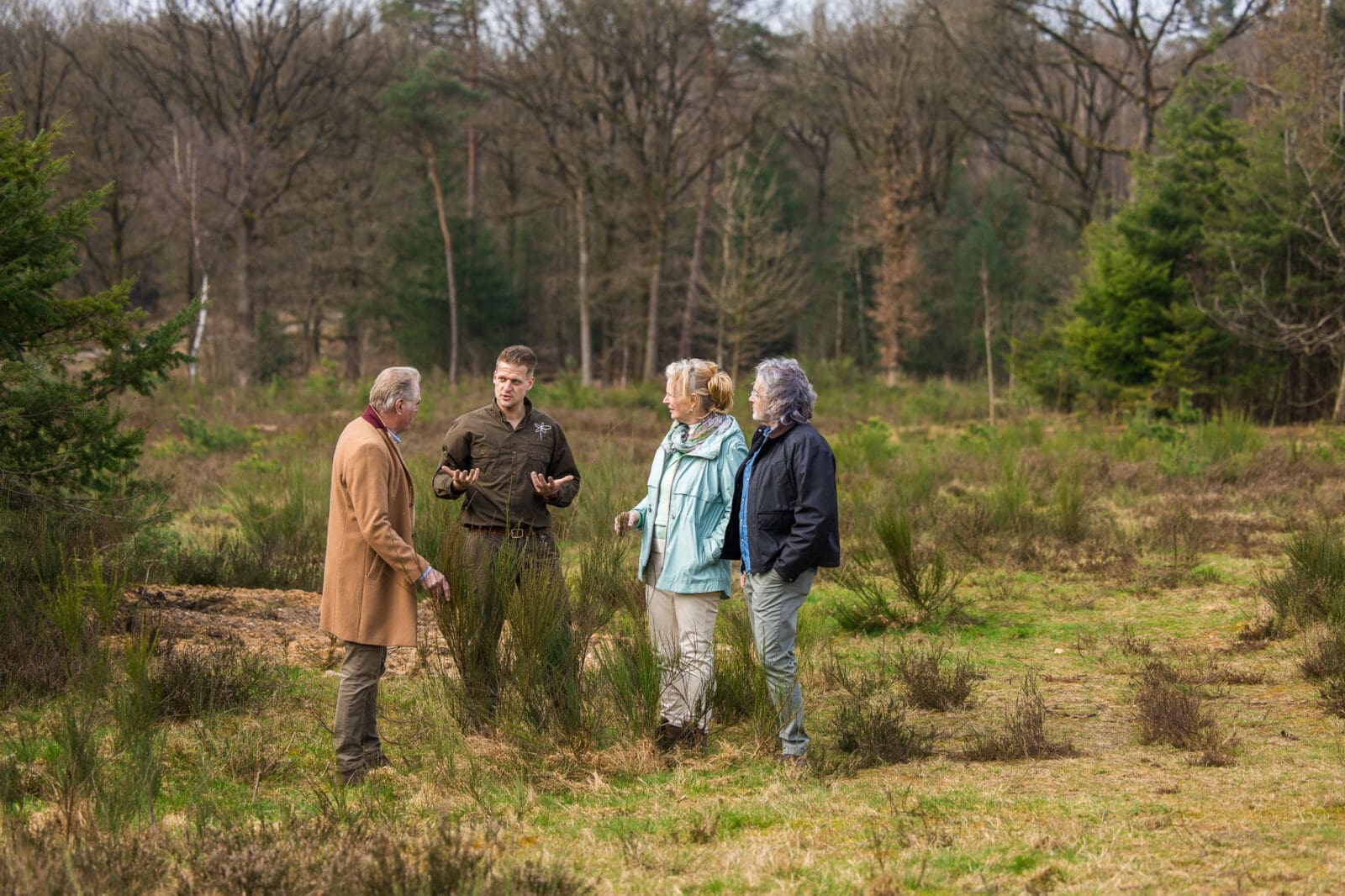 wandeling met natuurbeheerder