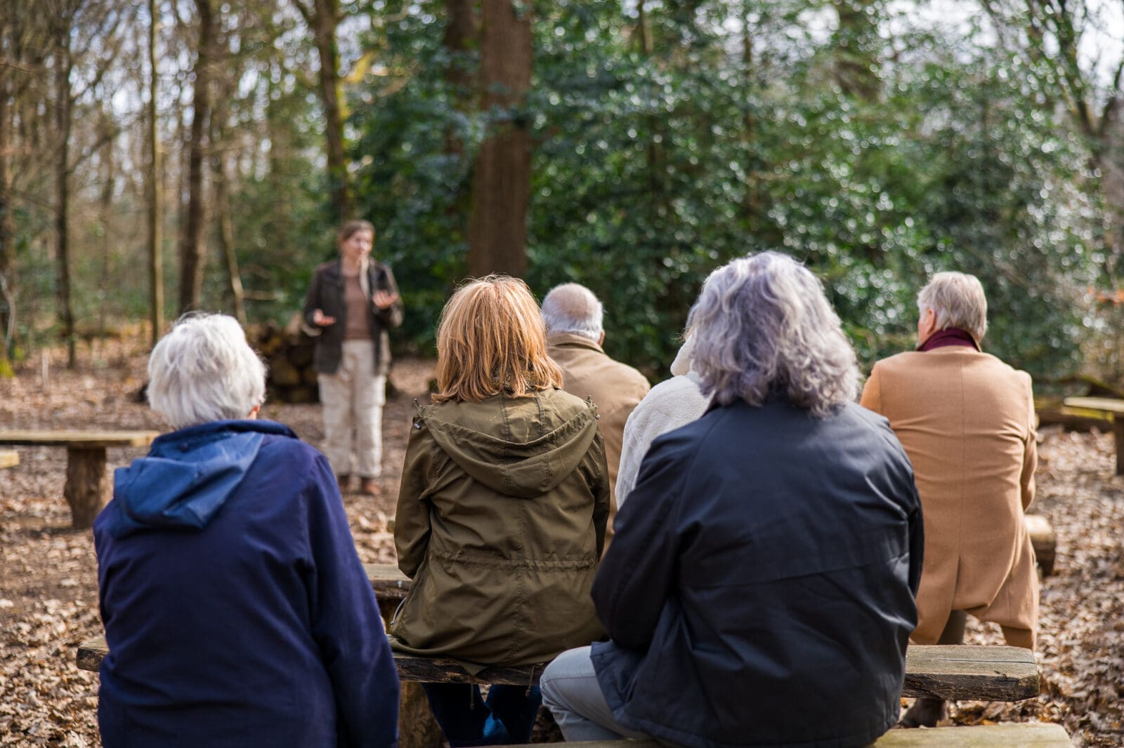 Activiteit op de natuurbegraafplaats